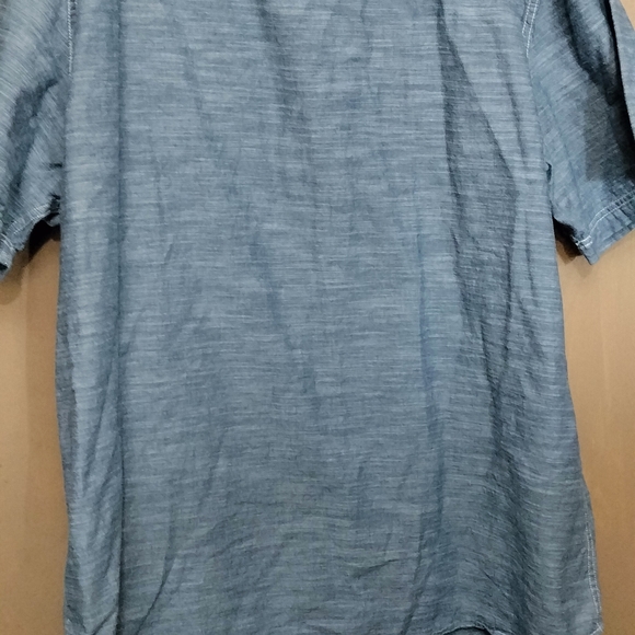 Outdoor Life Men's Casual Gray Button-Down Shirt - Picture 4 of 4